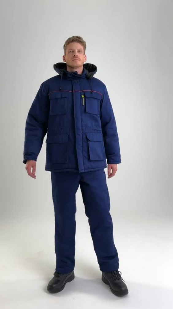 Куртка ЭКСПЕРТ-К НЬЮ утепленная темно-синяя